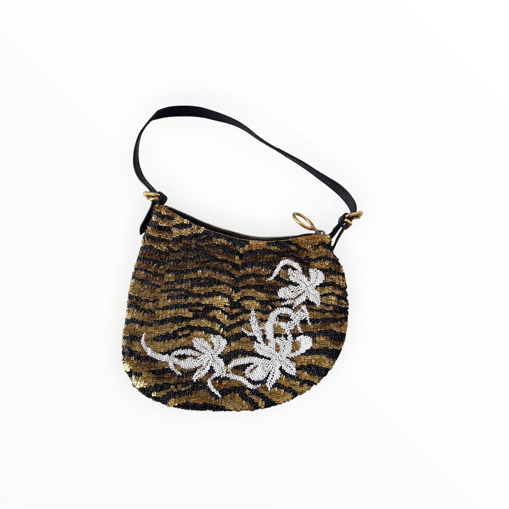 Vintage Fendi Embellished Oyster Bag